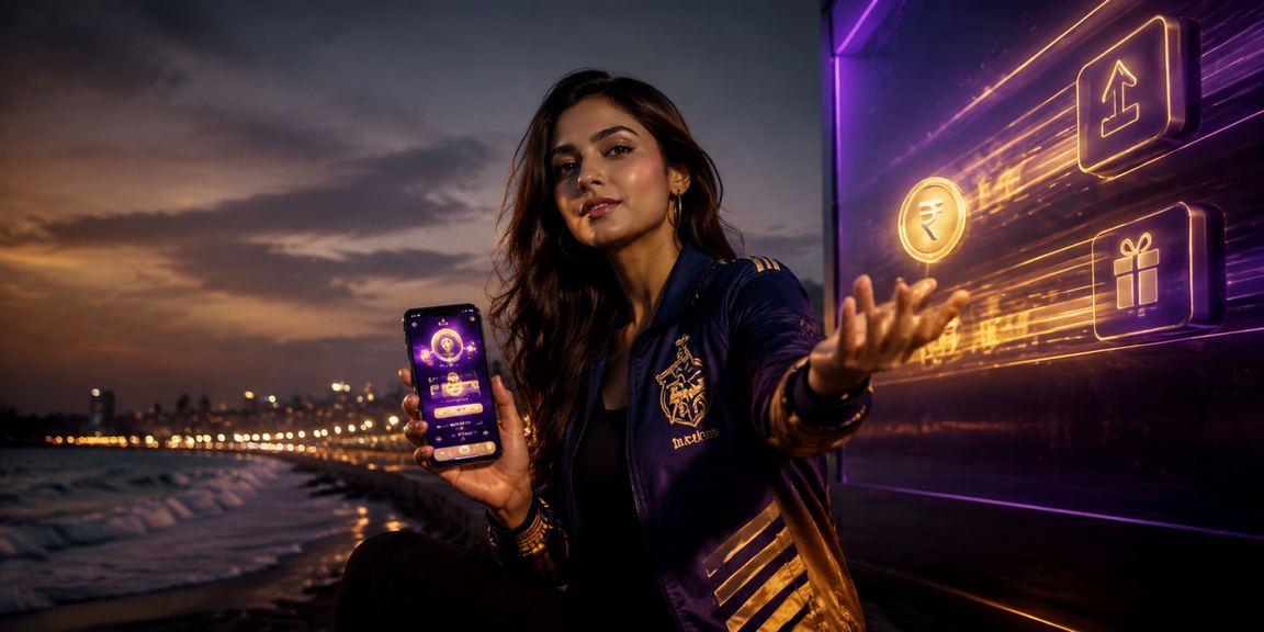 Excited Indian cricket fans enjoying IPL promotions on mobile