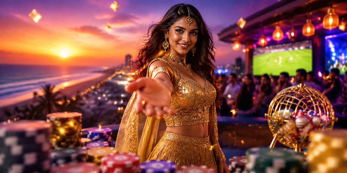 Player logging into zee24tas on a beachside setting in Goa